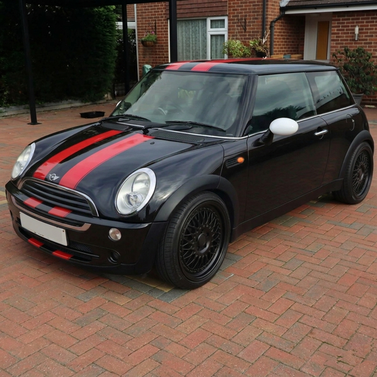 MINI 2002-2025 All Models - Bonnet, Roof & Boot Self Adhesive Vinyl Bonnet Stripes in a Range of Colours