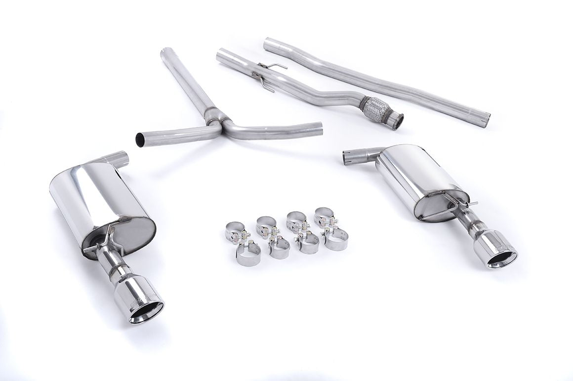 Milltek 2.5" Cat-back Exhaust Non-Resonated - Mini (R55) Cooper S Clubman Turbo (07-on) SSXM026