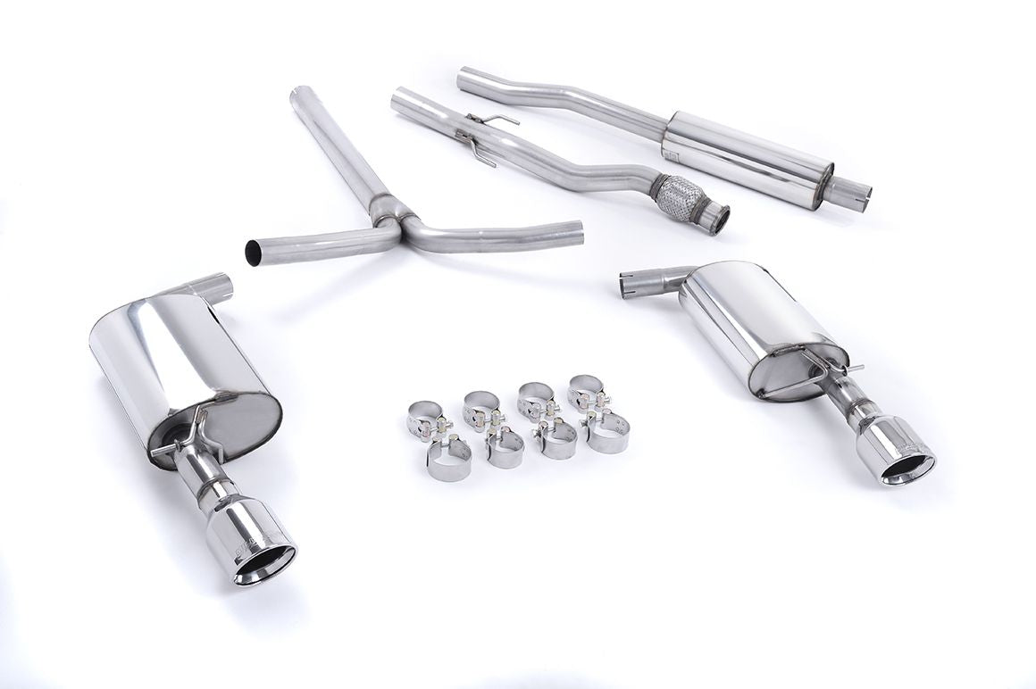 Milltek 2.5" Cat-back Exhaust Resonated - Mini (R55) Cooper S Clubman Turbo (07-on)