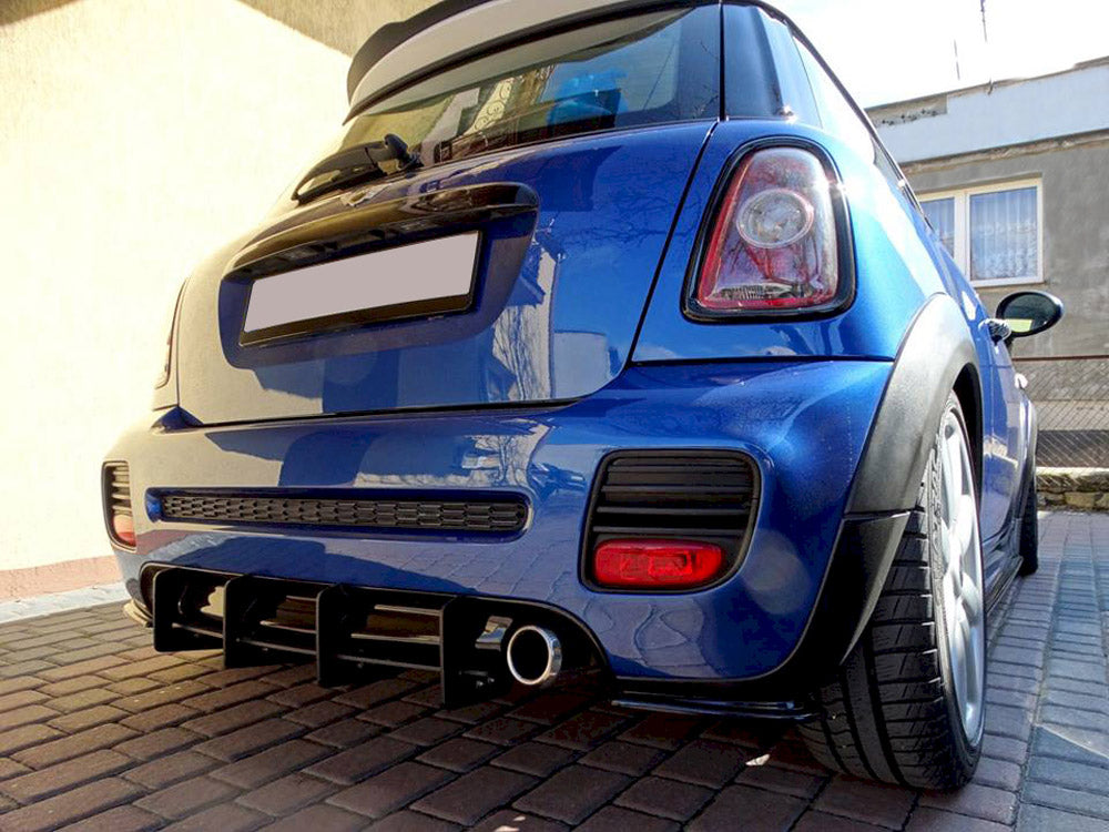Maxton Design RACING REAR DIFFUSER MINI COOPER R56 JCW (2006-2010) MC-2-JCW-CNC-RS1A
