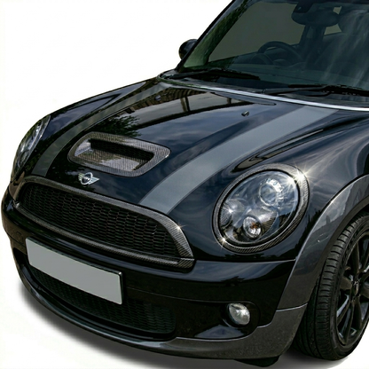 Mini Cooper 2007-2015 R55, R56, R57 Self Adhesive Vinyl Bonnet Stripes in a Range of Colours