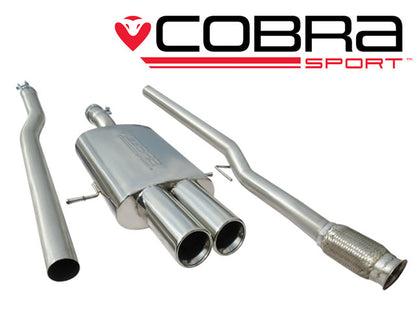 Cobra Sport MN14+MN15 Mini (Mk2) Cooper S / JCW (R59) Roadster Cat Back Performance Exhaust MN14TP58