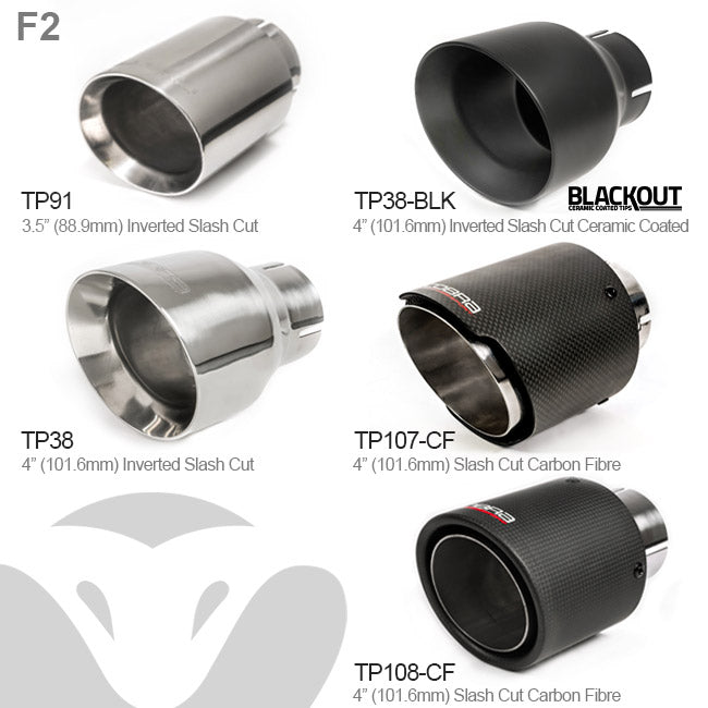 Cobra Sport MN20 Mini (Mk3) Cooper S (F56 LCI) 3inch GPF Back Performance Exhaust MN20TP91