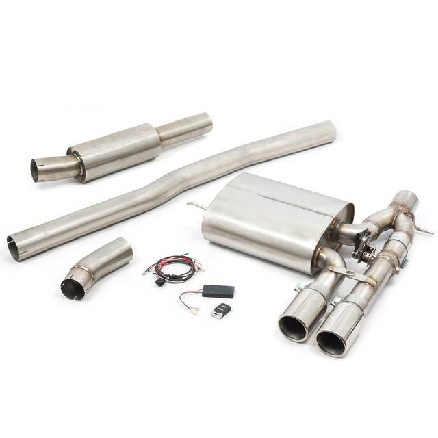 Cobra Sport MN28/MN29 Mini GP3 (Mk3) JCW (F56) 3inch Valved Cat Back Performance Exhaust MN28TP91