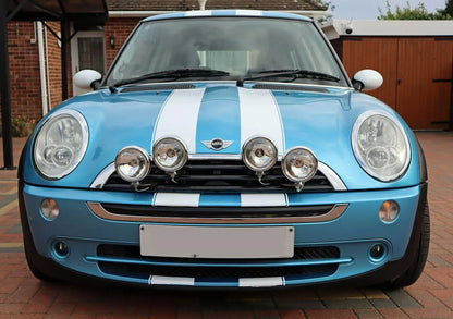 MINI 2002-2025 All Models - Bonnet, Roof & Boot Self Adhesive Vinyl Bonnet Stripes in a Range of Colours