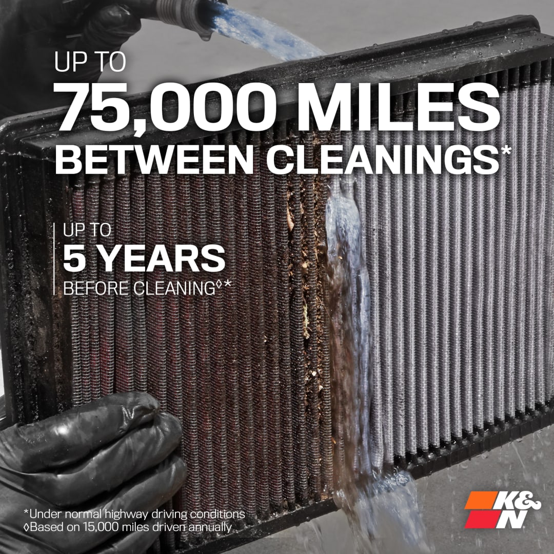 K&N Air Filter MINI Cooper (02-07) 1.6L L4 Petrol 33-2270