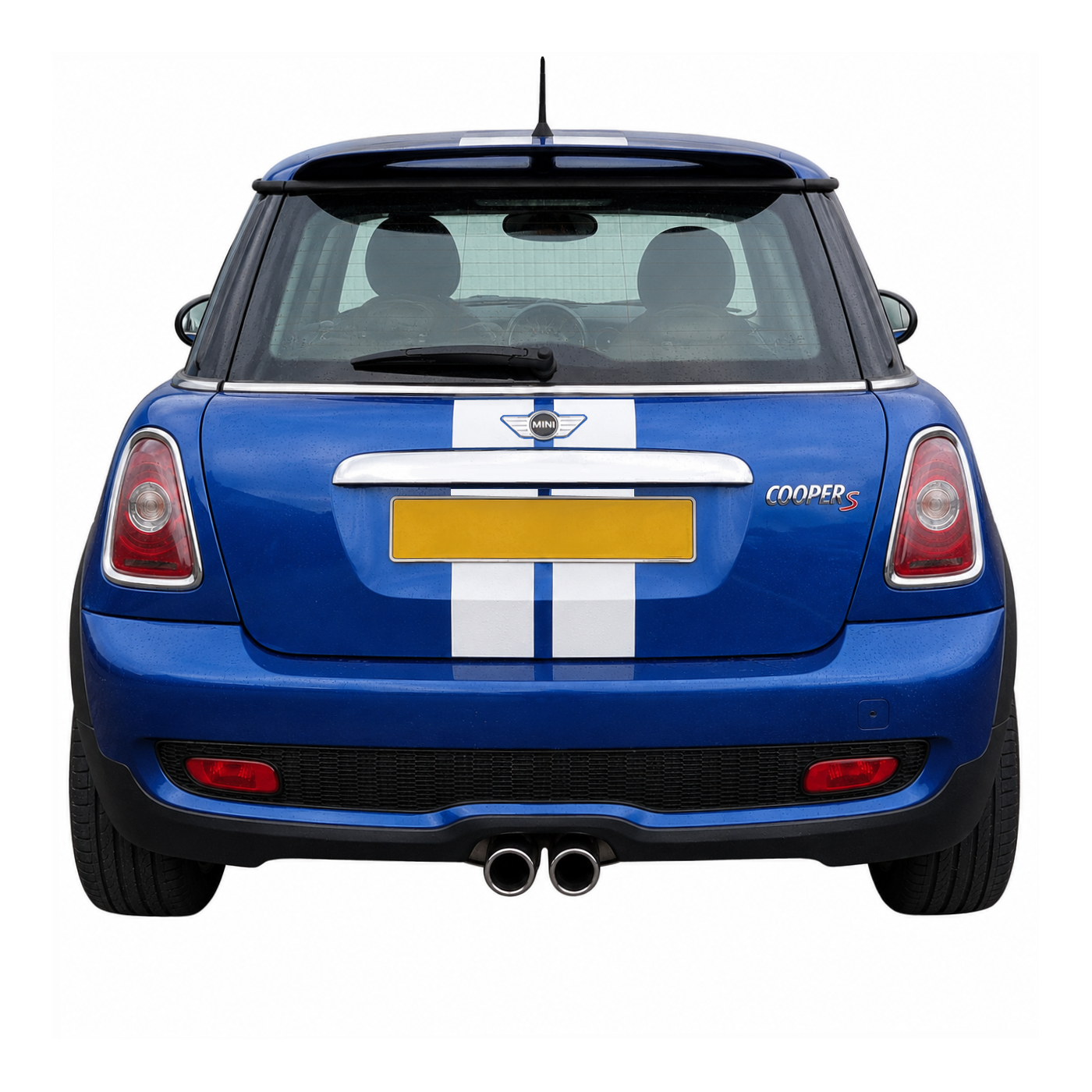 Mini R56 2008-2015 Self Adhesive Vinyl Boot and Rear Wing Stripes in a Range of Colours