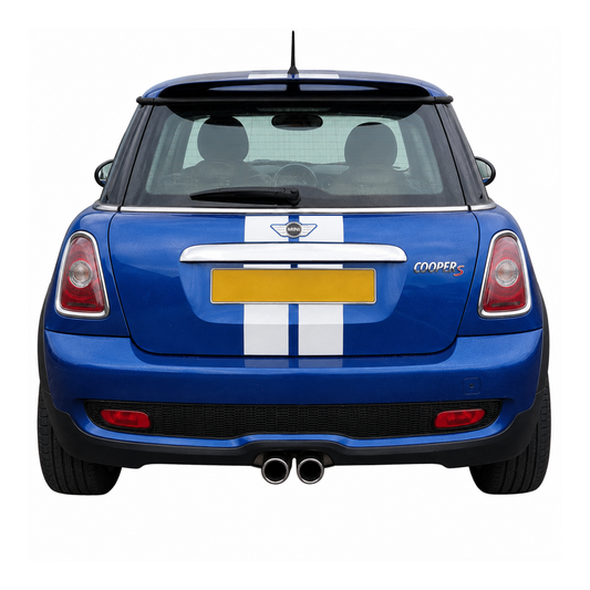 Mini R56 2008-2015 Self Adhesive Vinyl Boot and Rear Wing Stripes in a Range of Colours