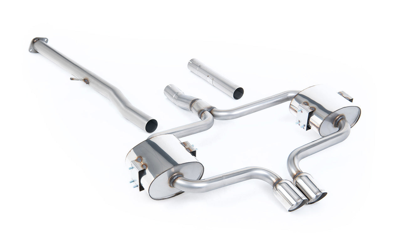 Milltek 2.5" Cat-back Exhaust Non-Resonated - Mini Mk1 (R52) Cooper S Convertible (04-08)