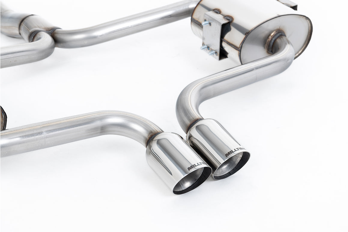 Milltek 2.5" Cat-back Exhaust Non-Resonated - Mini Mk1 (R52) Cooper S Convertible (04-08)