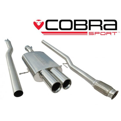 Cobra Sports 2.5inch Cat Back Exhaust Non-Resonated MINI Cooper S R56/R57 (06-13) MN14