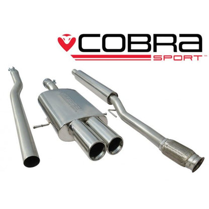 Cobra Sports 2.5inch Cat Back Exhaust Resonated MINI Cooper S R56/R57 (06-13) MN15