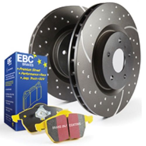 EBC Rear Yellowstuff Pads & GD Discs Pack MINI Clubman (R55) 1.6 2007-2015 PD13KR302