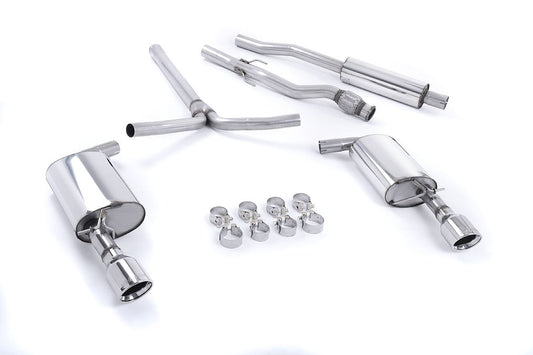 Milltek 2.5" Cat-back Exhaust Resonated - Mini (R55) Cooper S Clubman Turbo (07-on)