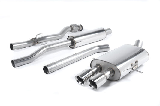 Milltek 2.5" Cat-back Exhaust Round Tailpipes - Mini Mk2 (R58) Cooper S Coup_SSXM022