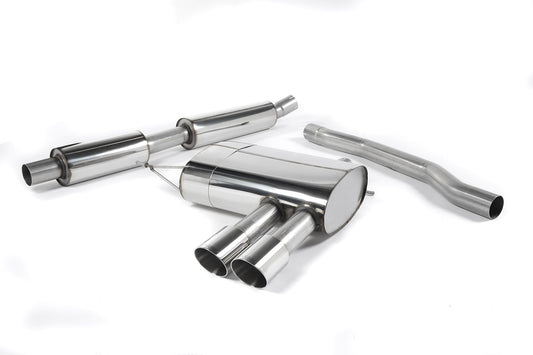 Milltek 2.75" Cat-back Resonated, Polished Tips - Mini F56 Cooper S Turbo (UK/EU) (14-on) SSXM407