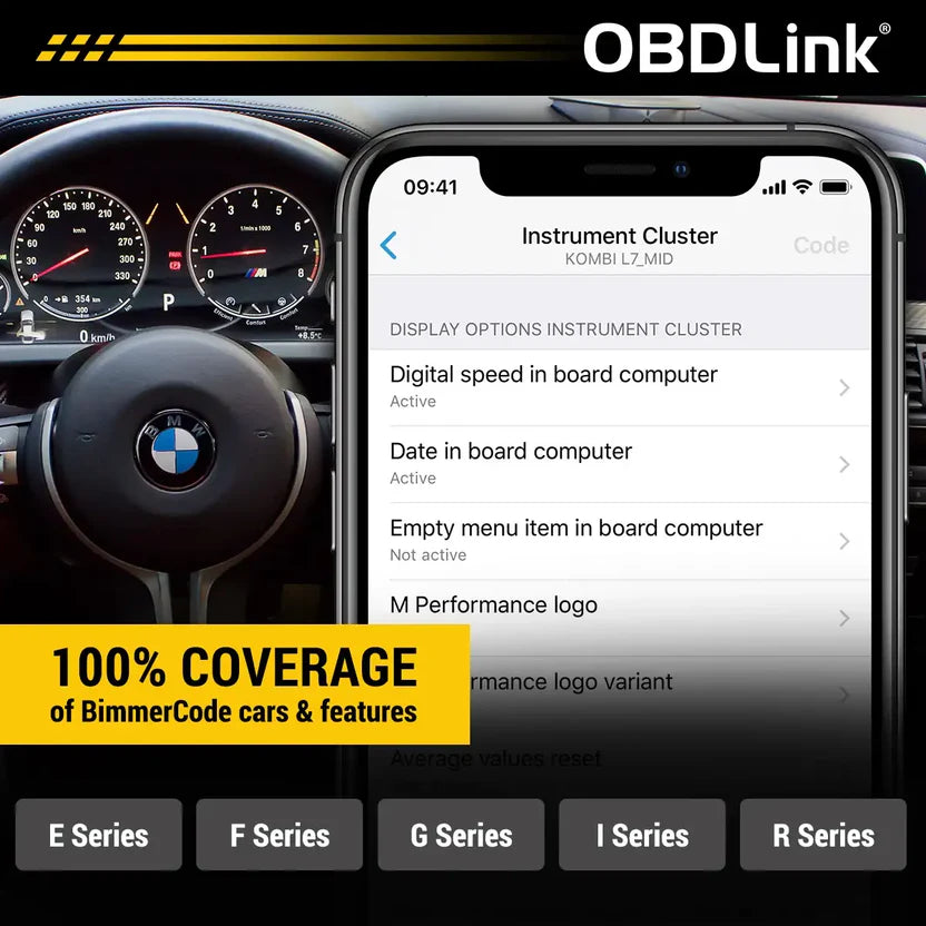 OBDLink CX Interface for Bimmercode - BMW & Mini Coding UK STOCK Scantool OBD2