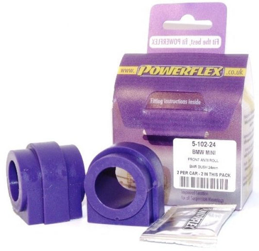 Powerflex FRONT ANTIROLL BAR BUSH 24MM - MINI Gen 1 R50/52/53 00-06
