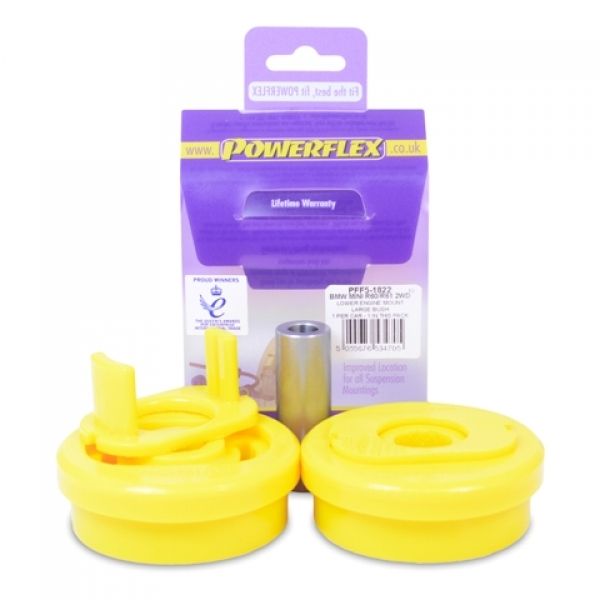 Powerflex LOWER ENGINE MOUNT LARGE BUSH - Mini R60-61 2WD (10-16)