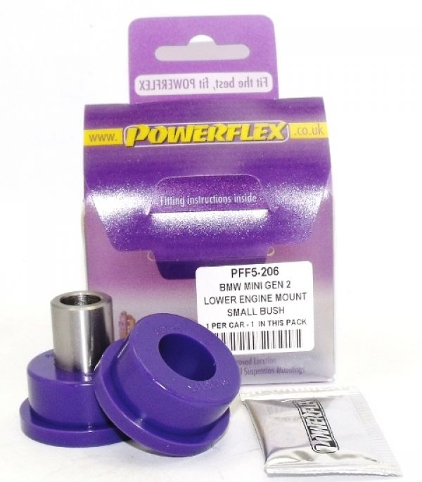 Powerflex LOWER ENGINE MOUNT SMALL BUSH - Mini Gen 2 + R58-59 (06-15)
