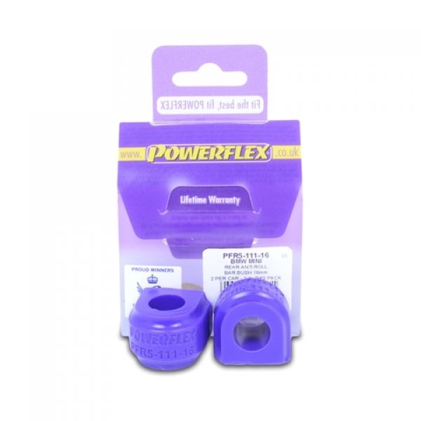 Powerflex REAR ANTIROLL BAR BUSH 16MM - Mini Gen1, 2 + R58-R61 (00-16)