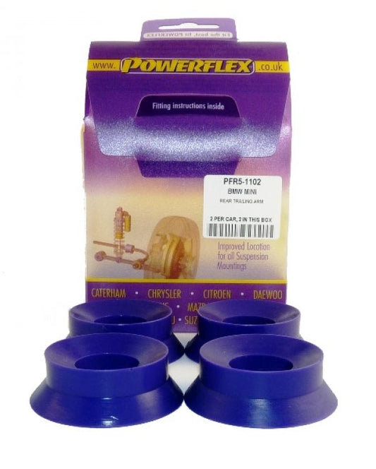 Powerflex REAR TRAILING ARM FRONT BUSH INSERTS - Mini Gen1, 2 + R58-R61 (00-16)