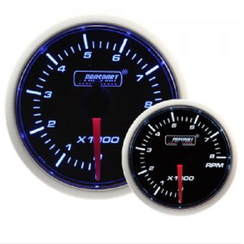 Prosport 52mm Smoked Super Rev Counter (0-10,000 rpm)
