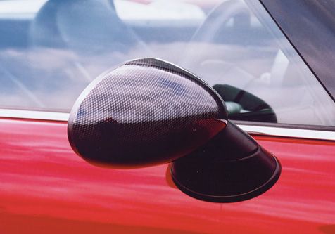 RGM Carbon Look Mirror Covers (Pair) - Mini One (06-on) Only