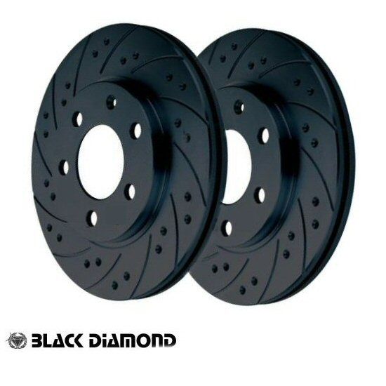Black Diamond Brake Discs Front Vented - Mini (11-on) R55-R59 John Cooper Works_1