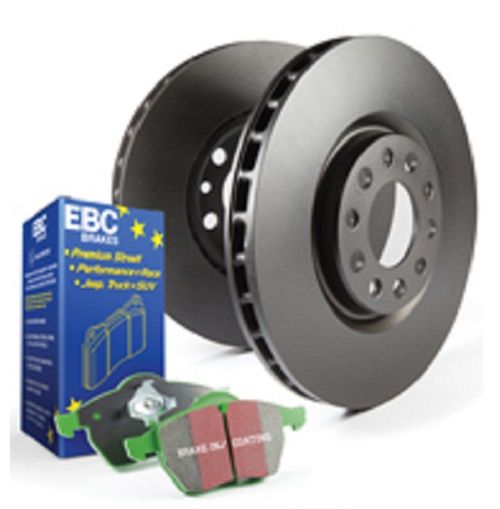 EBC Front Greenstuff Pads & OE Discs Pack - MINI Clubman Turbo Works (R55) 1.6 08-15_1