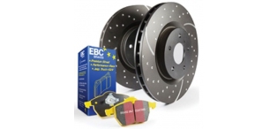 EBC Front Yellowstuff Pads & GD Discs Pack - MINI 1st Gen 01-09 (PD13KF480)