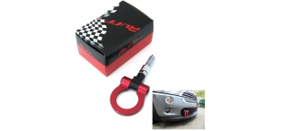 Ruff Racing Front Tow Hook Kit RED - Mini Cooper 02-13