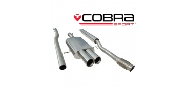 Cobra Sports 2.5" Cat Back Exhaust Resonated MINI Cooper S R56/R57 (06-13) MN15