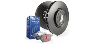 EBC F&R Ultimax Pads & OE Discs Pack - MINI 1st Gen 1.6 Supercharged Works 03-07
