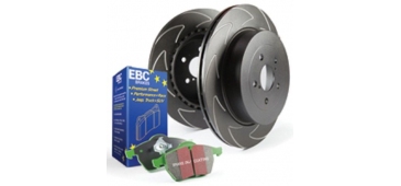EBC Rear Greenstuff Pads & BSD Discs Pack - MINI 1st Gen 01-09 (PD16KF067)