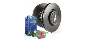 EBC Front Greenstuff Pads & OE Discs Pack - MINI Clubman Turbo Works (R55) 1.6 08-15