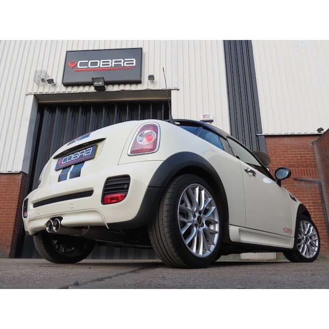 Cobra Sports 2.5\" Cat Back Exhaust (Resonated) MINI Cooper S Coupe R58/R59 (11-13) MN11_3